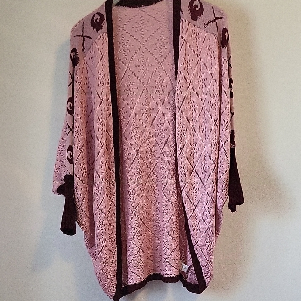 Elhoffer Design Dolman Knit Cardigan Sweater